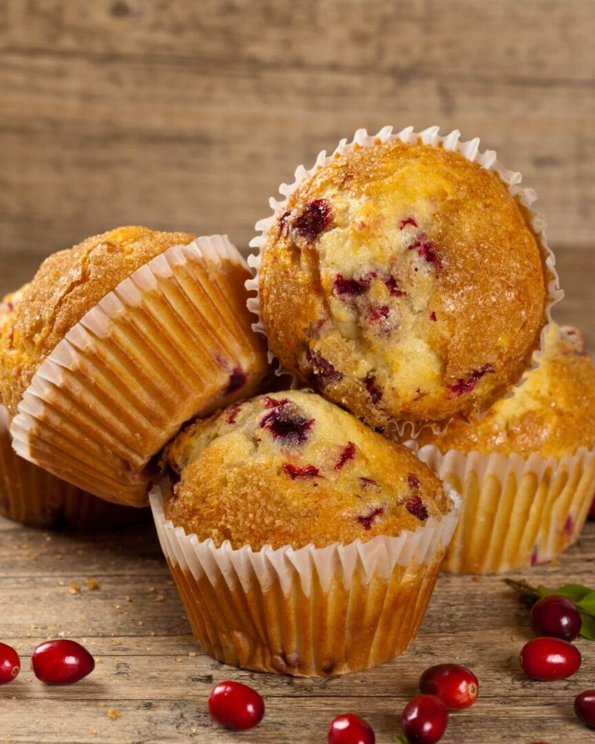 Cranberry Walnut Muffins