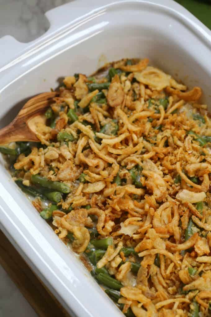 Crock Pot Green Bean Casserole