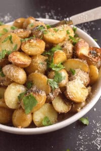 A bowl of the delicious side.