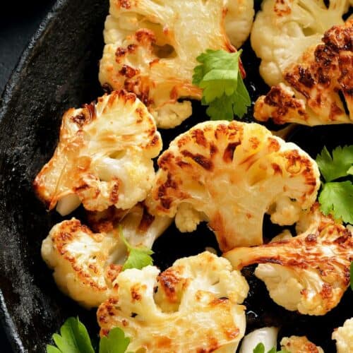 Roasted cauliflower.