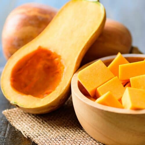 How to cut a butternut squash?
