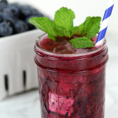 Huckleberry Hooch - this easy blueberry cocktail recipe is one of my favorites