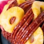 A Spiral han with pineapple and brown sugar.