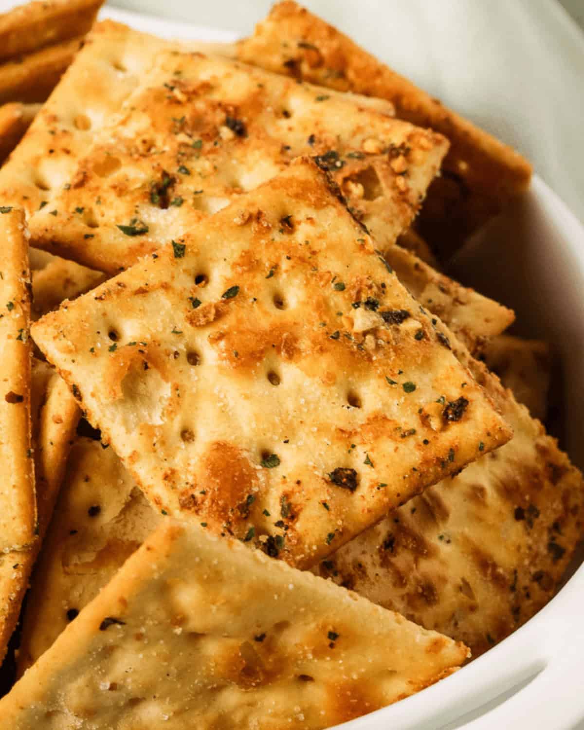 Close-up of a bowl the snack.