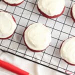 The treat on a cooling rack.