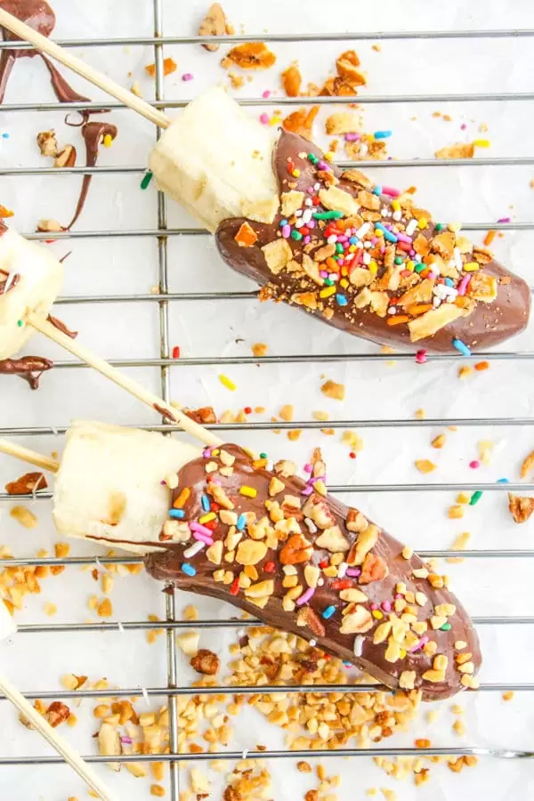 Chocolate covered fruit treats.